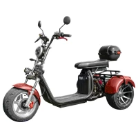 Электроскутер Ikingi X12 PRO Trike красный