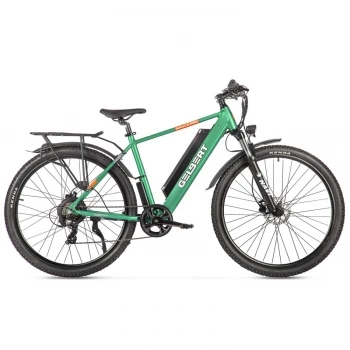 Электровелосипед Eltreco Gelbert Navi 1 PRO Зеленый